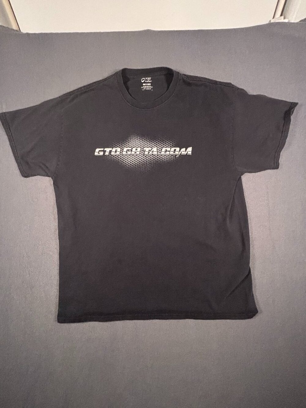 Pontiac Muscle GTO Graphic Tee Black XL Retro Car Shirt